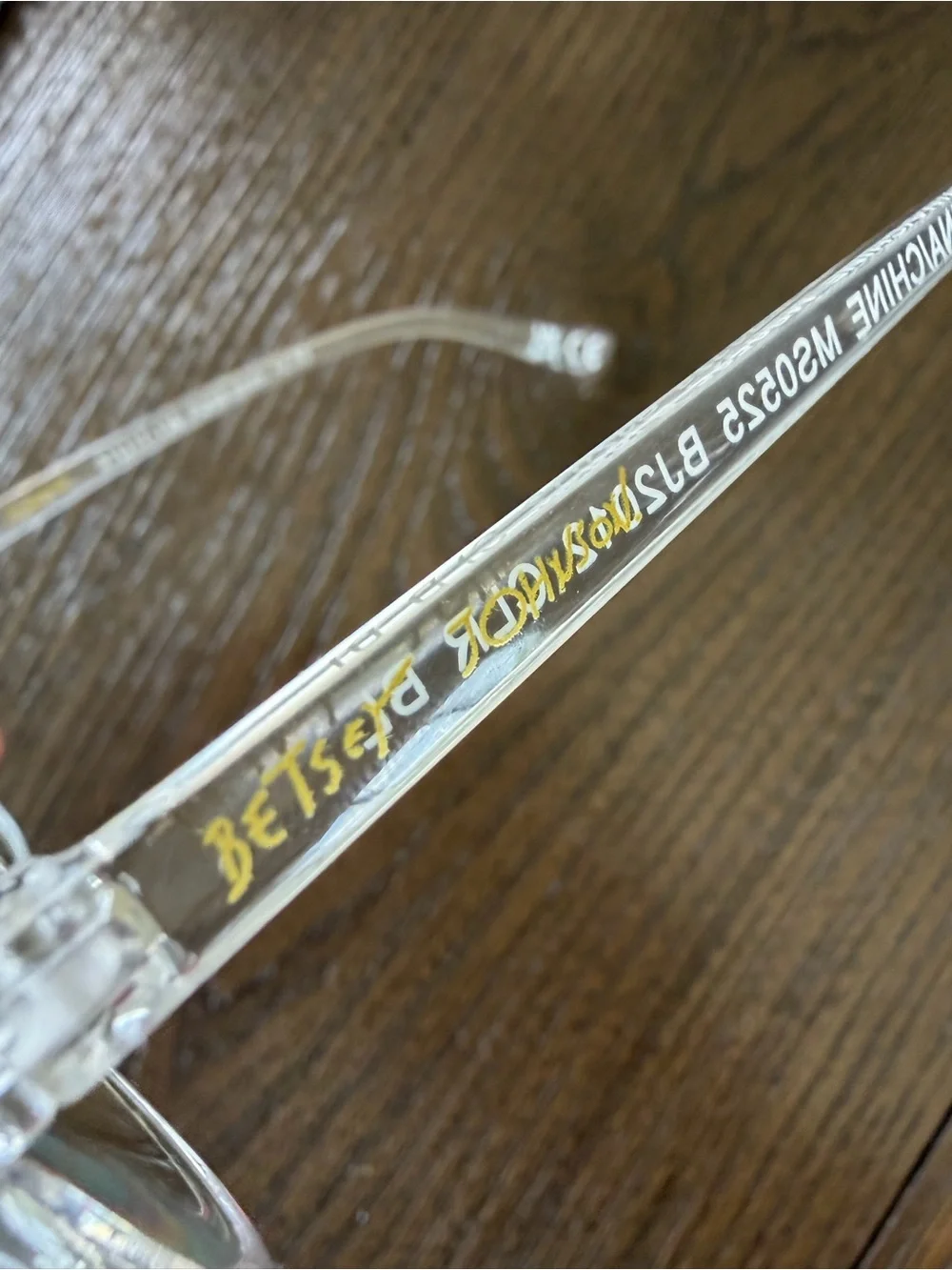 Betsey Johnson Clear Round Women's Glasses